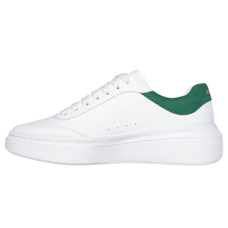 Tenis skechers cordova classic blanco para mujer 185060wgr