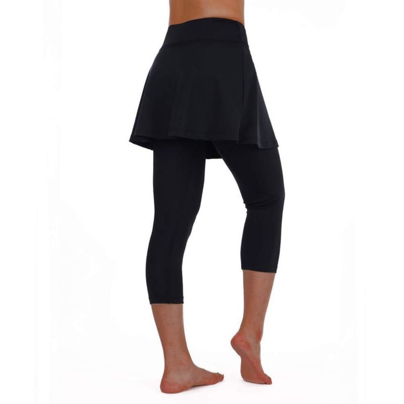 Leggings con Falda ANIVIVO Negro Talla M – Yoga y Tenis