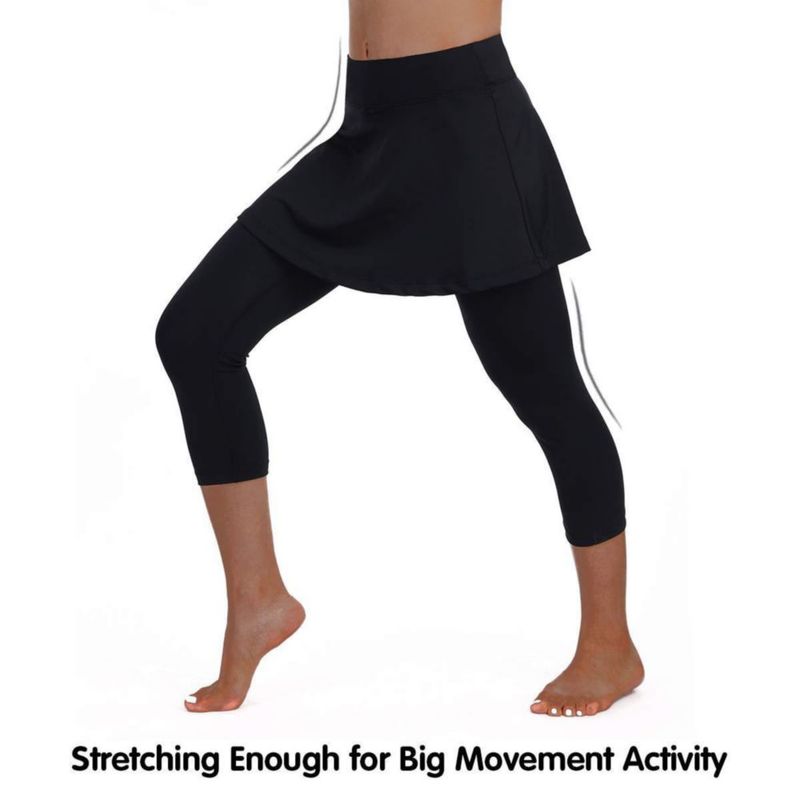 Leggings con Falda ANIVIVO Negro Talla M – Yoga y Tenis