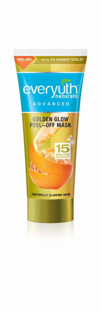 Mascarilla Peel-Off Everyuth 50 g Brillo Dorado con Oro 24K
