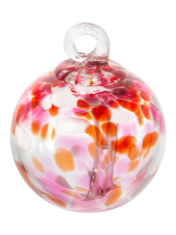 Bola de Observación Dale Tiffany 8 cm Rosa Suave Árbol de la Vida