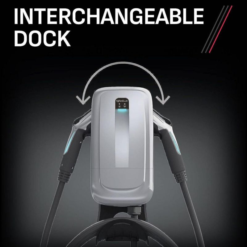 Cargador de coche eléctrico Schumacher Electric 240 V 50 A SAE‑J1772