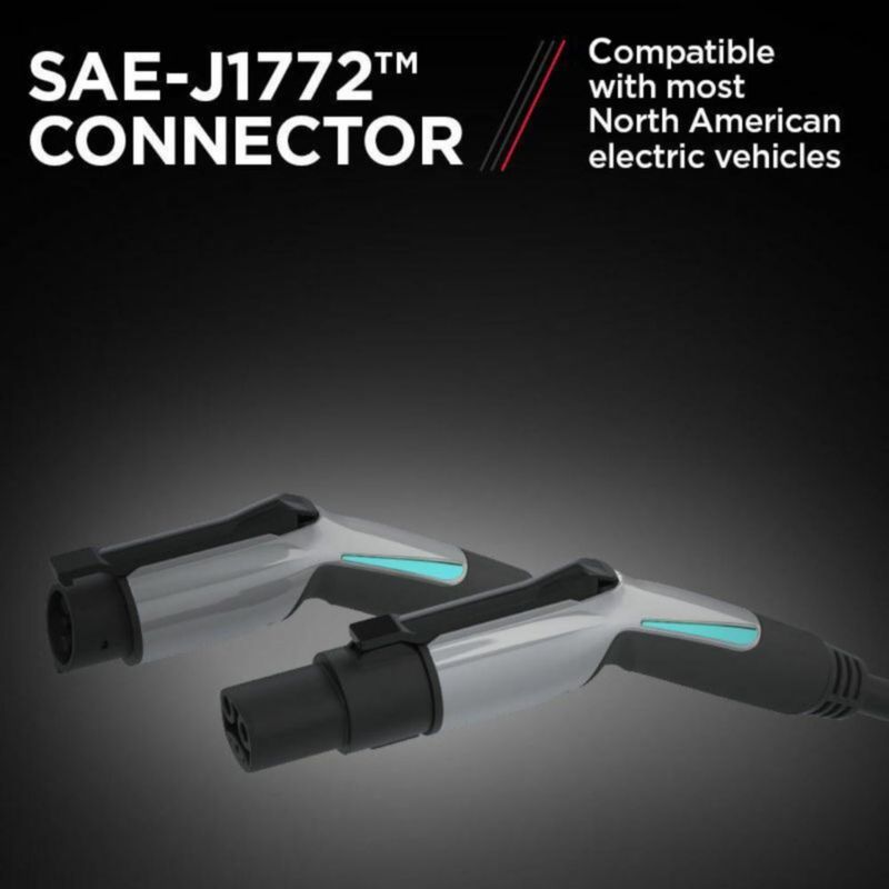Cargador de coche eléctrico Schumacher Electric 240 V 50 A SAE‑J1772