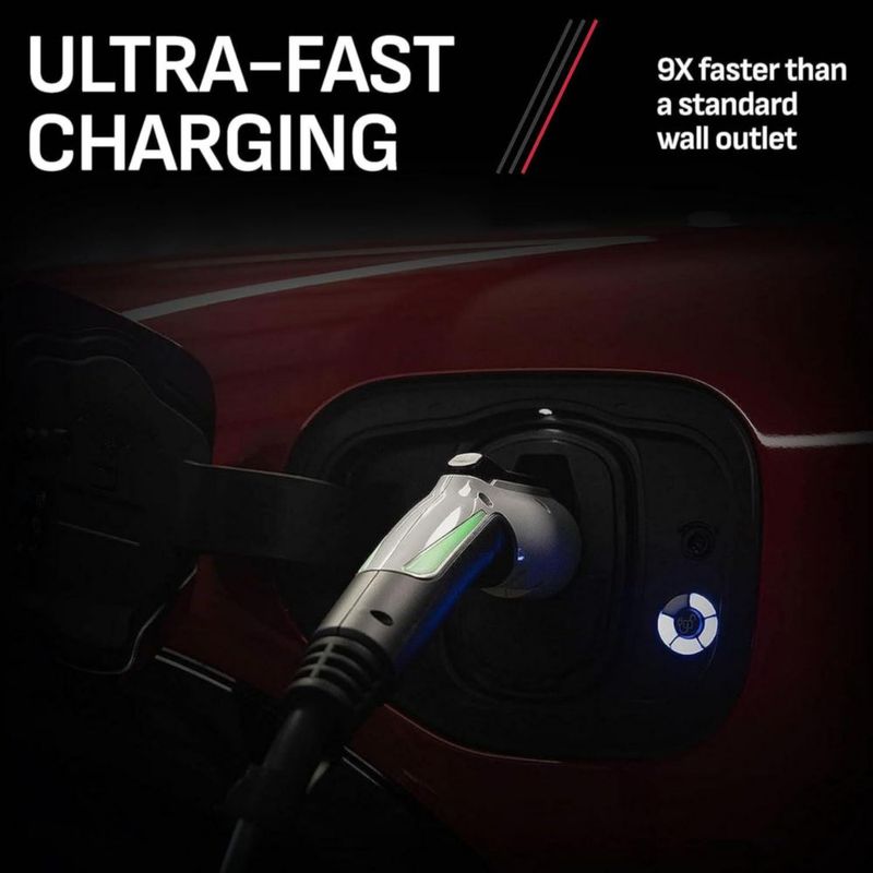 Cargador de coche eléctrico Schumacher Electric 240 V 50 A SAE‑J1772