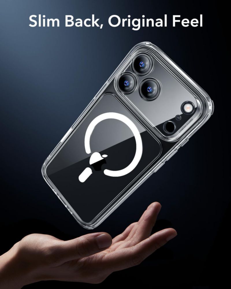 Funda ESR para iPhone 17 Pro Max transparente MagSafe a prueba de golpes
