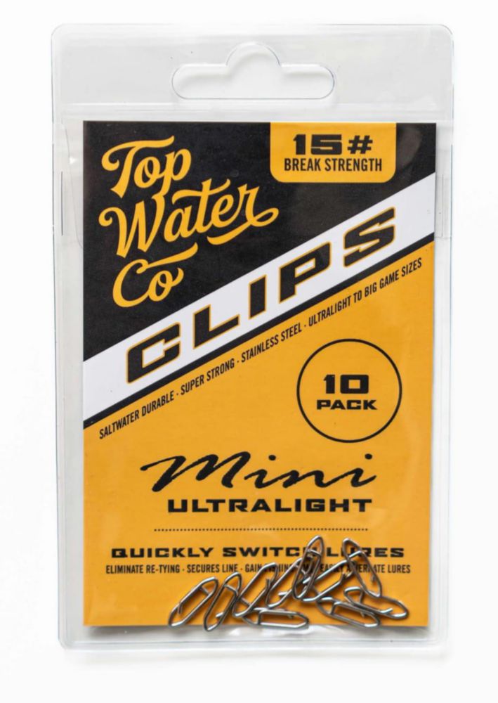 Clips de Pesca Top Water 15 lb/45 lb/70 lb/120 lb