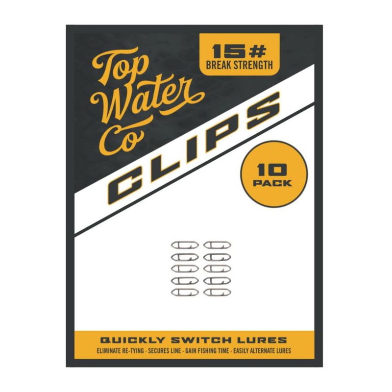 Clips de Pesca Top Water 15 lb/45 lb/70 lb/120 lb