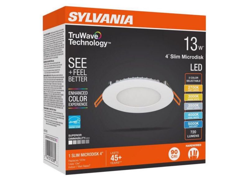 Lámpara LED SYLVANIA 3011750 13W TruWave cableada