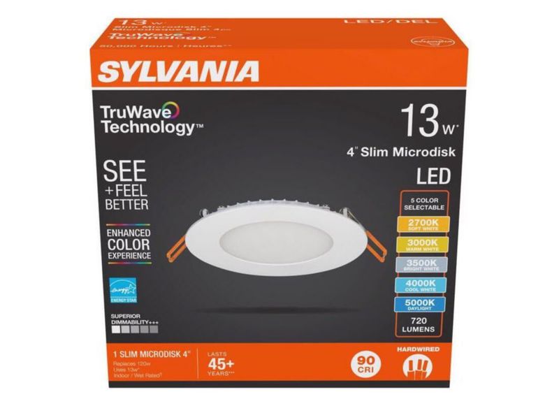 Lámpara LED SYLVANIA 3011750 13W TruWave cableada