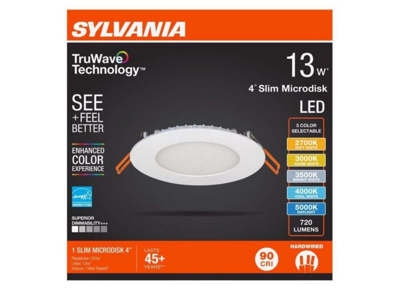 Lámpara LED SYLVANIA 3011750 13W TruWave cableada