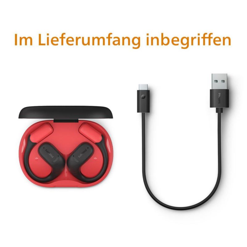Auriculares PHILIPS TAA6709 True Wireless Deportivos Bluetooth