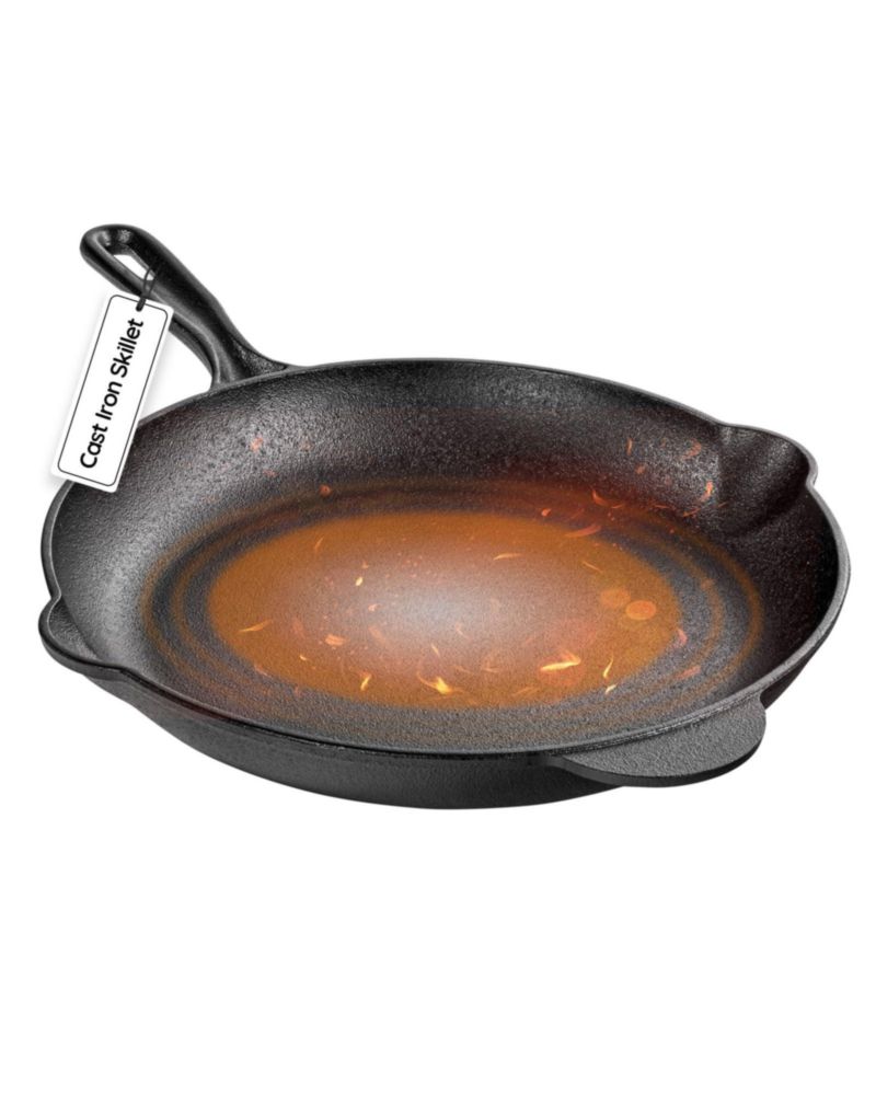 Sartén de hierro fundido Granitestone de 30 cm pre‑sazonada