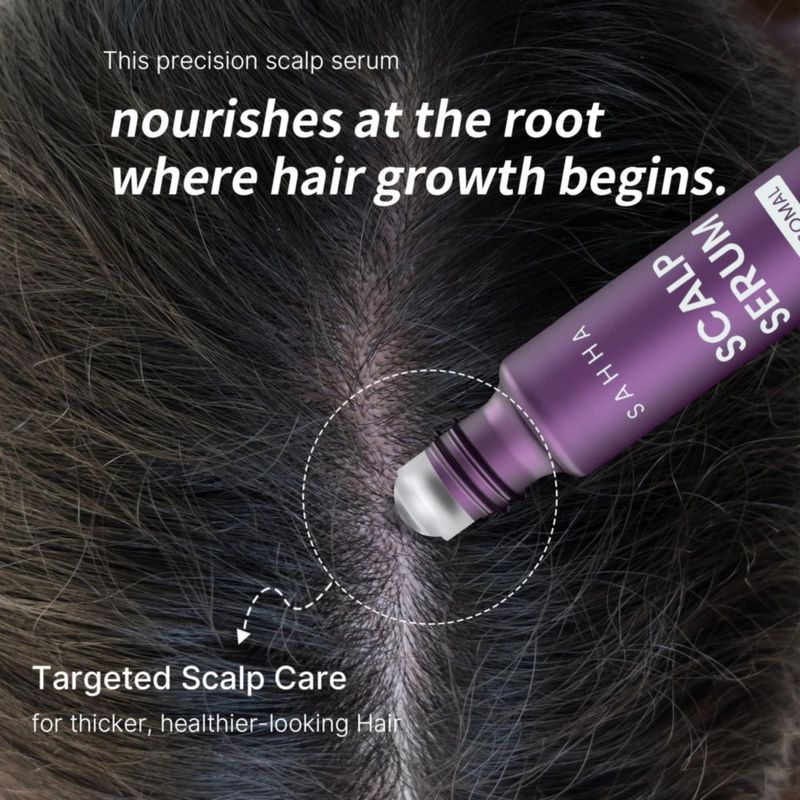 Suero Capilar Sahha Roll‑On 15 ml Aceite para Crecimiento del Cabello