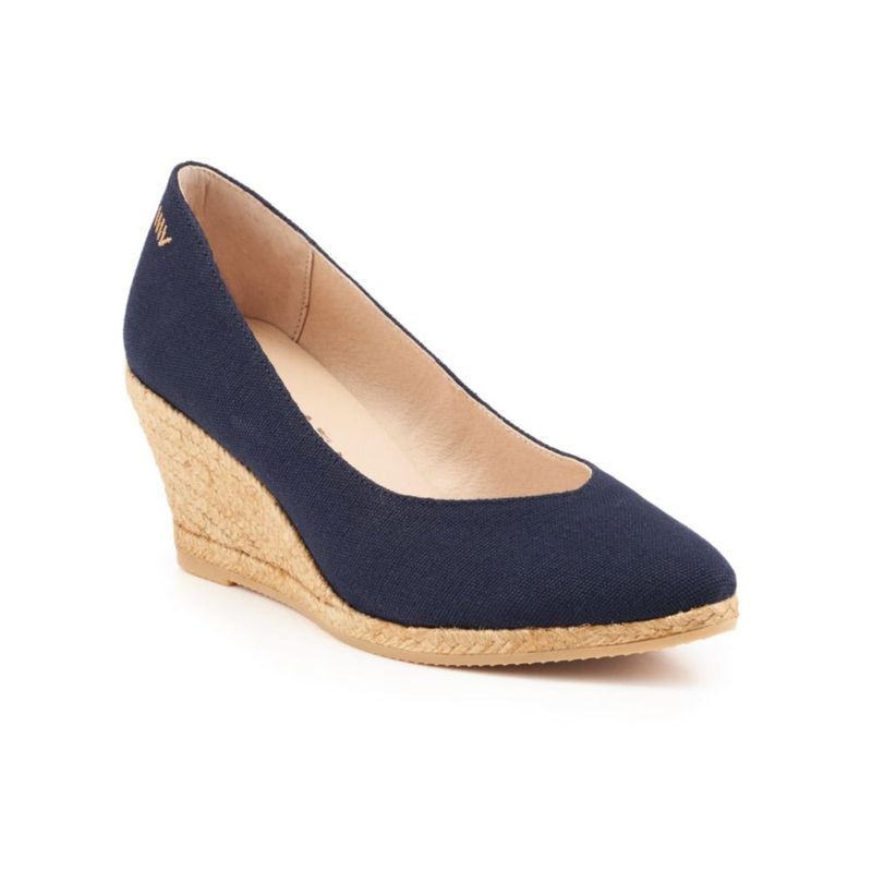 Alpargatas VISCATA Roses Navy EU39