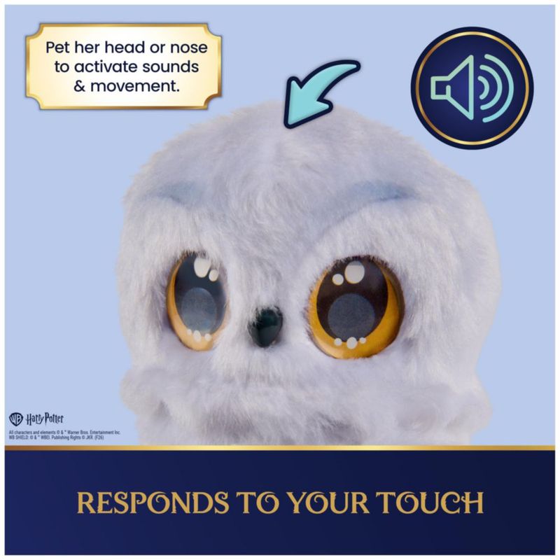 Figura de Juguete Interactiva Mini Hedwig del Mundo Mágico 6+