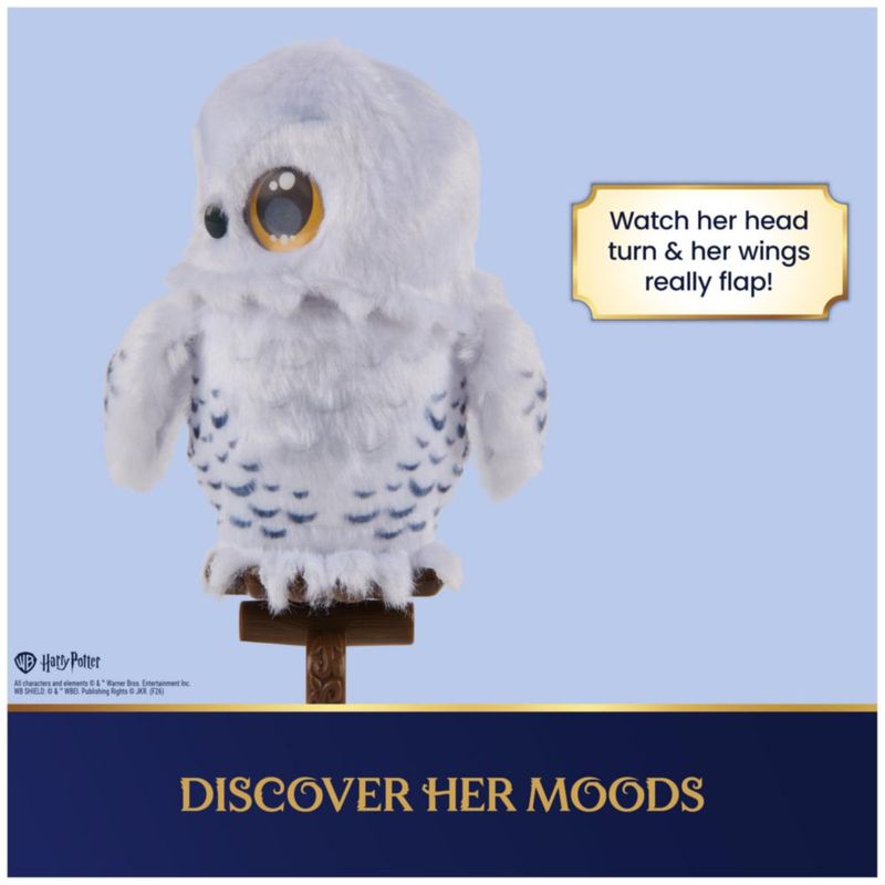 Figura de Juguete Interactiva Mini Hedwig del Mundo Mágico 6+
