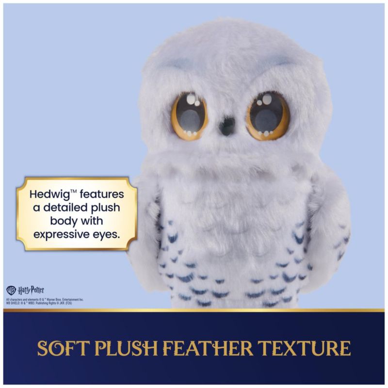 Figura de Juguete Interactiva Mini Hedwig del Mundo Mágico 6+