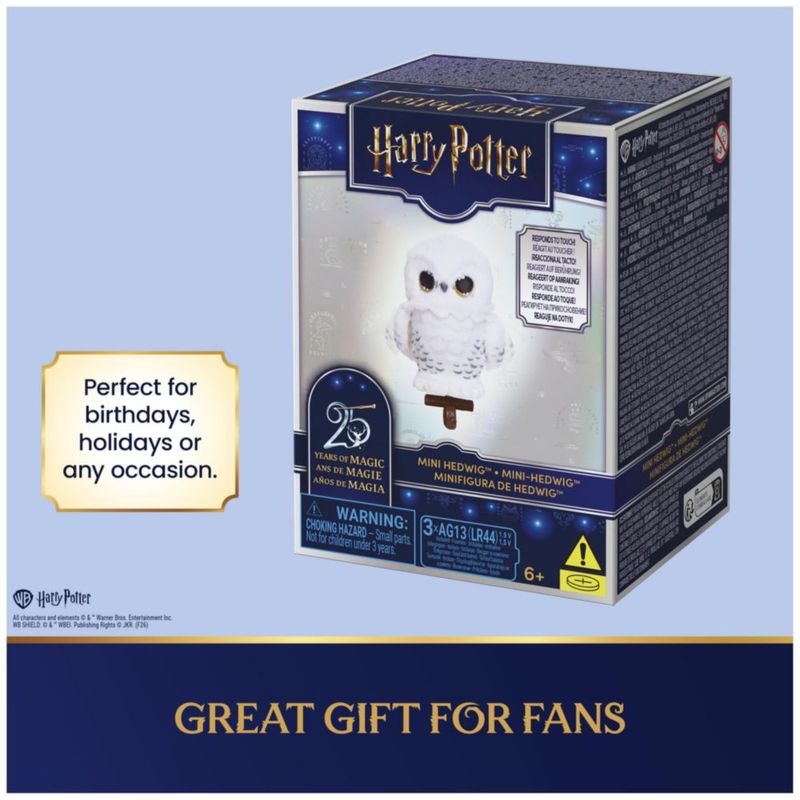 Figura de Juguete Interactiva Mini Hedwig del Mundo Mágico 6+