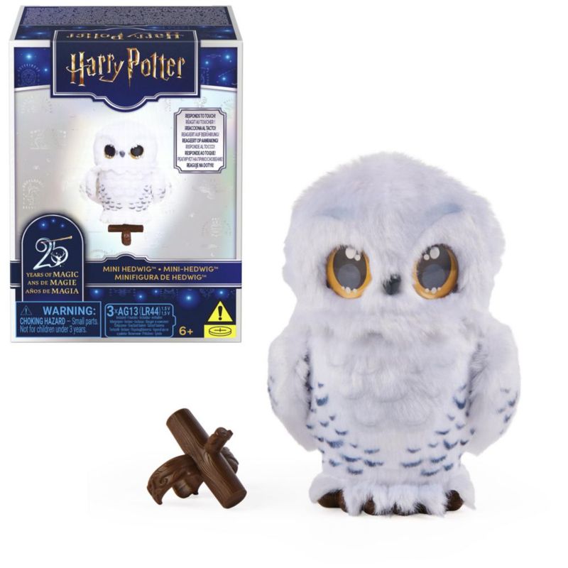Figura de Juguete Interactiva Mini Hedwig del Mundo Mágico 6+