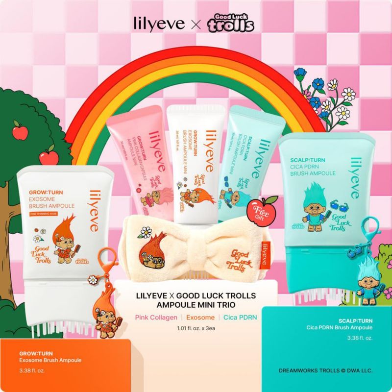 Suero capilar lilyeve 100 ml + llavero Trolls