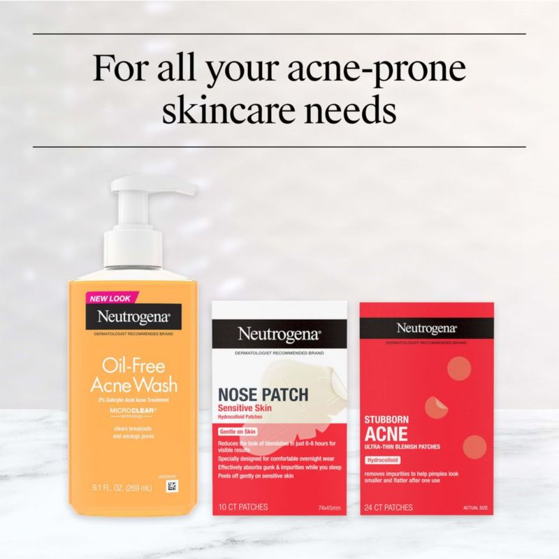 Limpiador Facial Neutrogena 473 ml Sin Aceite y Ácido Salicílico para Acné
