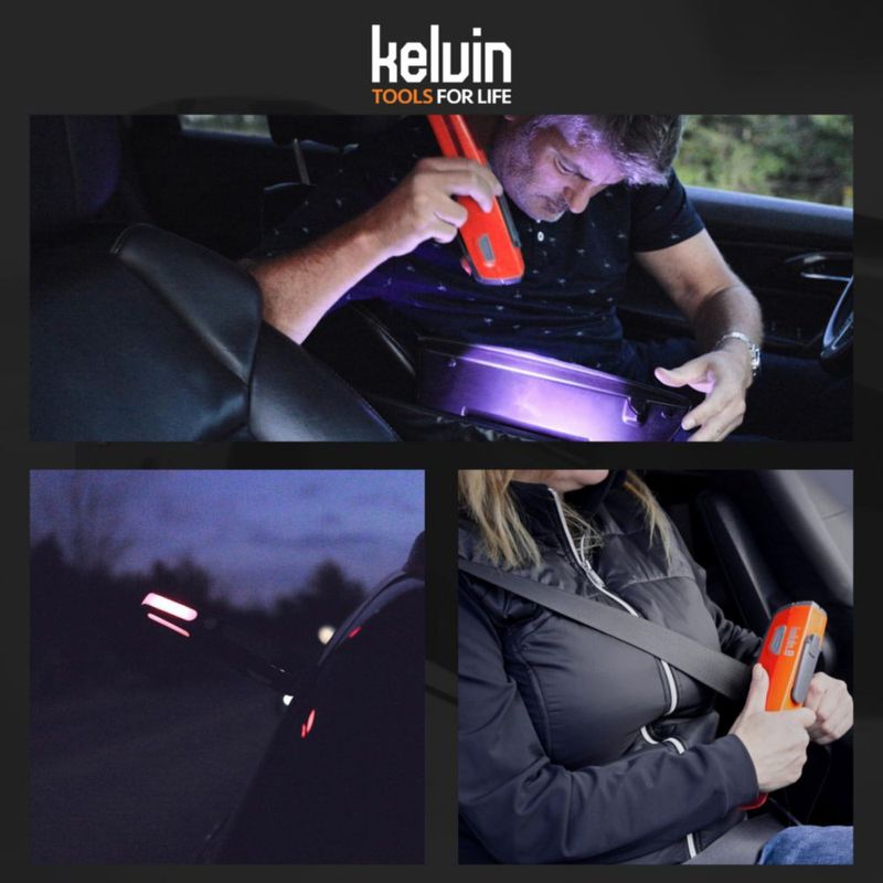 Multiherramienta KELVIN 8 con Powerbank USB Naranja