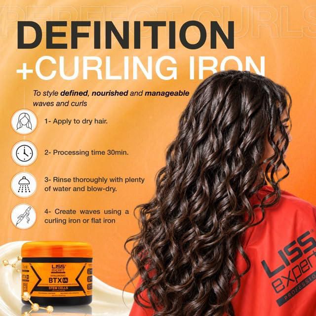 Tratamiento Capilar Liss Expert 250 ml con Ácido Hialurónico y Aceite de Argán