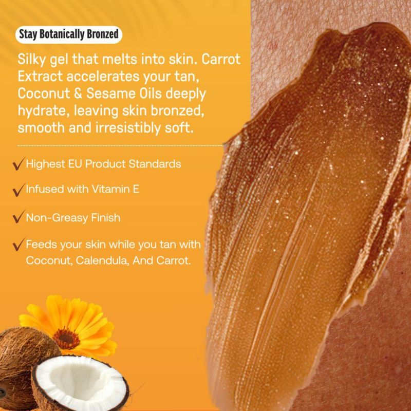 Auto bronceador Carroten 150 ml Gold Shimmer + espátula