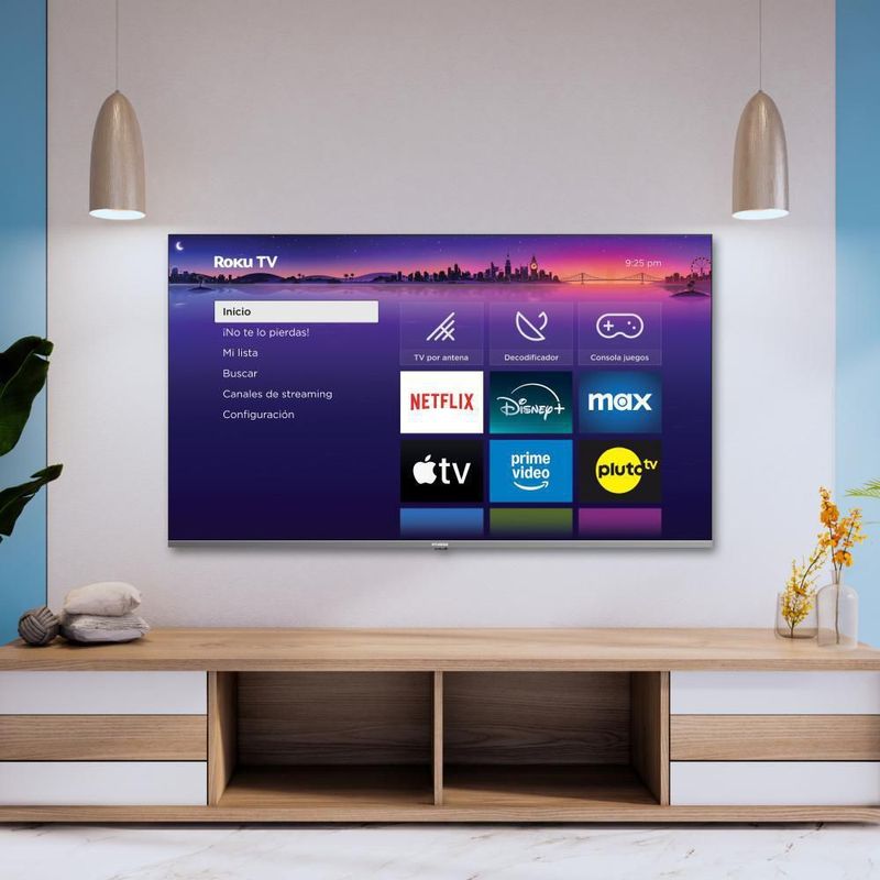 Pantalla QLED Hyundai 60 Pulgadas 4K Smart HYLED6007QR