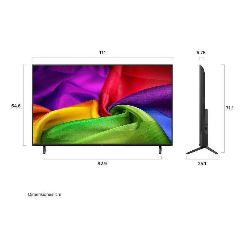 Pantalla 50 Pulgadas LG NANO 4K UHD 50NU800BPSC