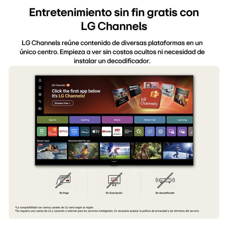 Pantalla 50 Pulgadas LG NANO 4K UHD 50NU800BPSC