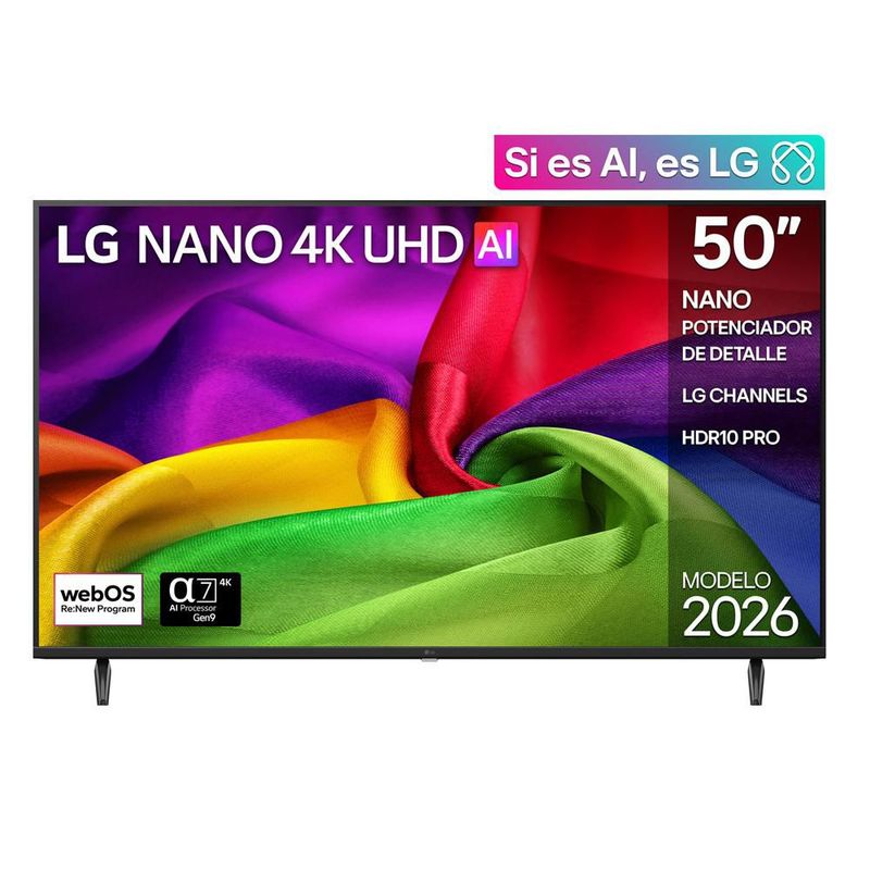 Pantalla 50 Pulgadas LG NANO 4K UHD 50NU800BPSC