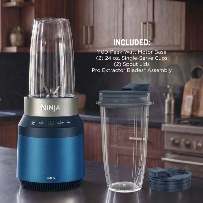 Licuadora Ninja 700 ml Auto iQ BQ401BL 110 V Azul