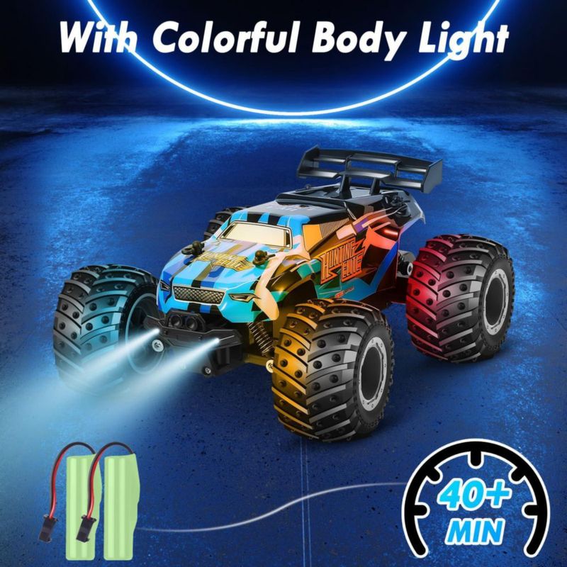 Coche RC HENEROAR 1:18 Todo Terreno 20 km/h LED