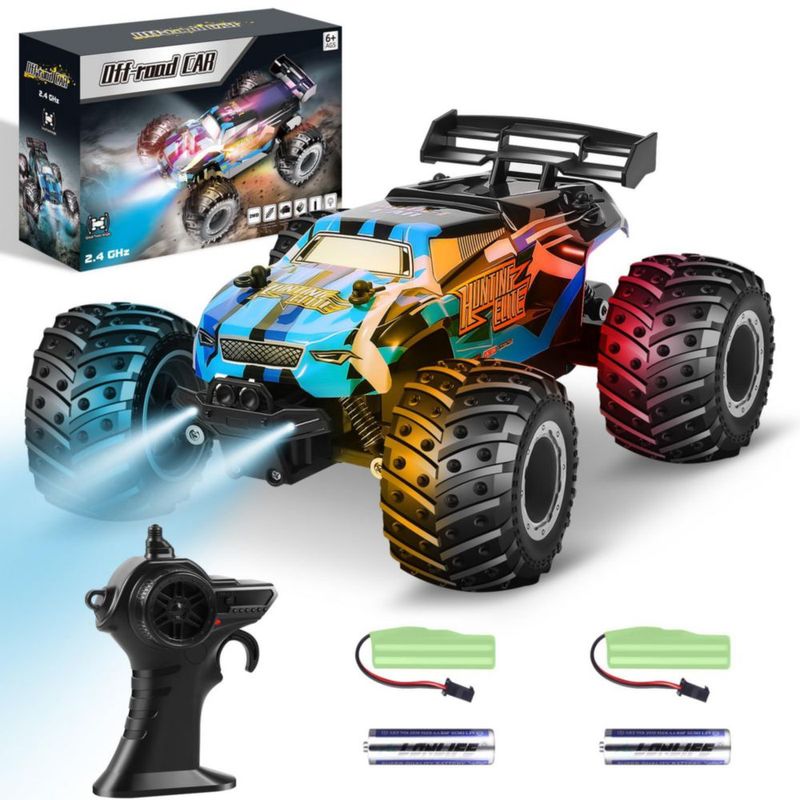 Coche RC HENEROAR 1:18 Todo Terreno 20 km/h LED