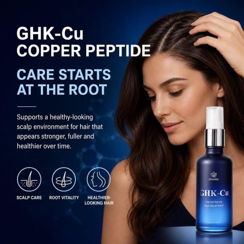 Suero Capilar Orentic 48 ml Péptido de Cobre