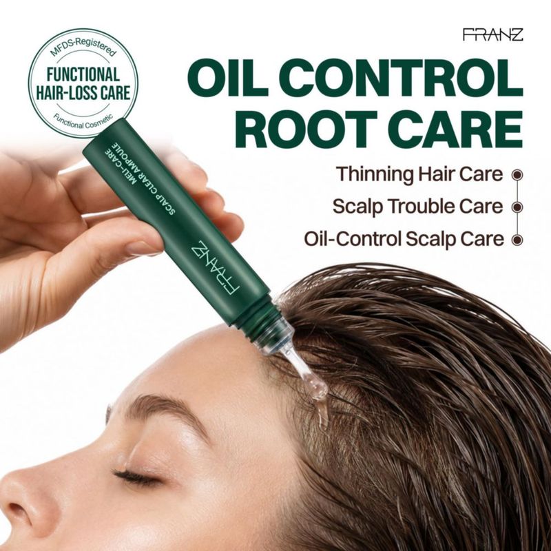 Suero Capilar FRANZ Meli-Care Clear 15 ml para Cuero Cabelludo Graso