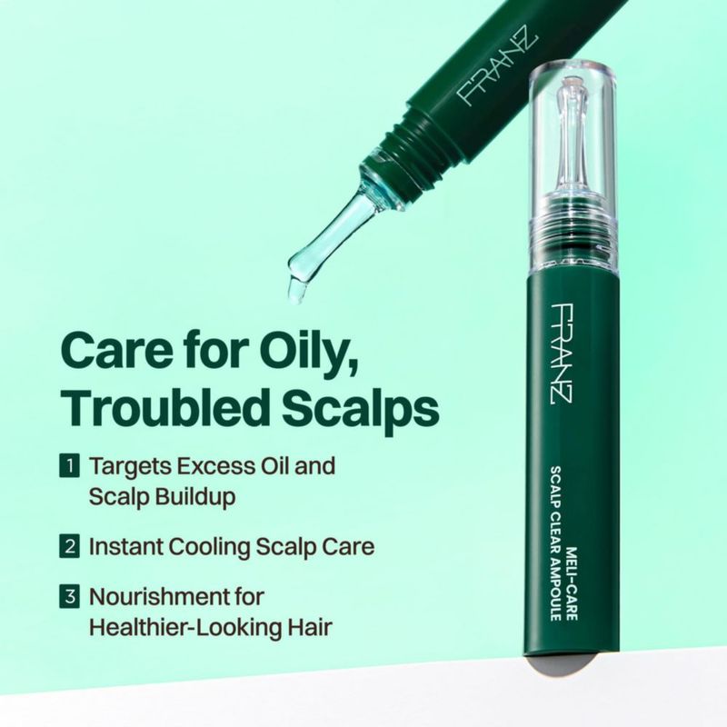 Suero Capilar FRANZ Meli-Care Clear 15 ml para Cuero Cabelludo Graso