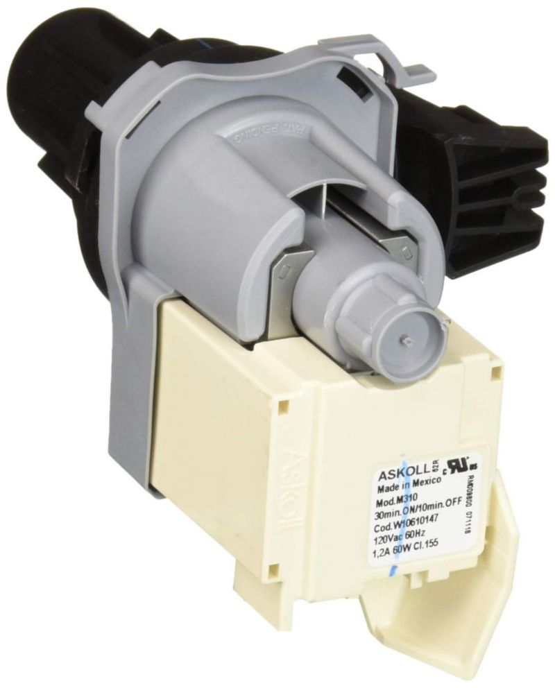 Bomba de Circulación para Lavavajillas Whirlpool W10846093 120V 60Hz