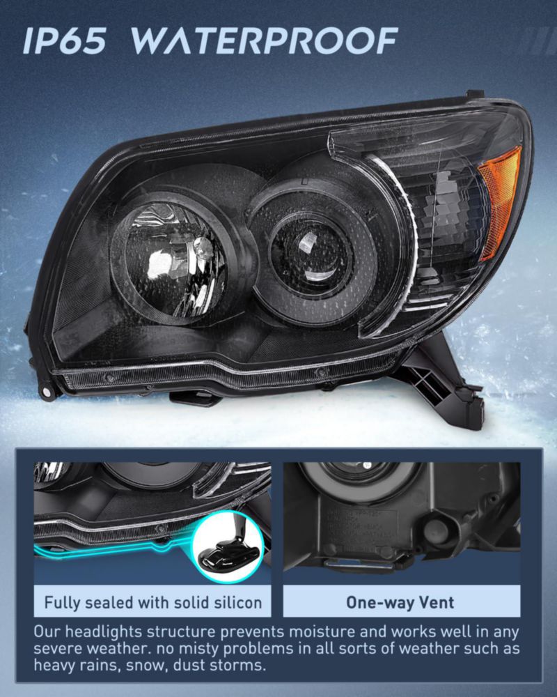 Conjunto de faros Nilight para Toyota 4Runner 2006‑2009