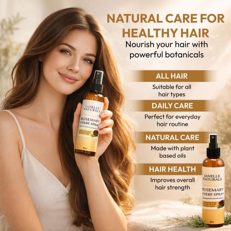 Spray Capilar Janelle Naturals 237 ml Chebe y Romero