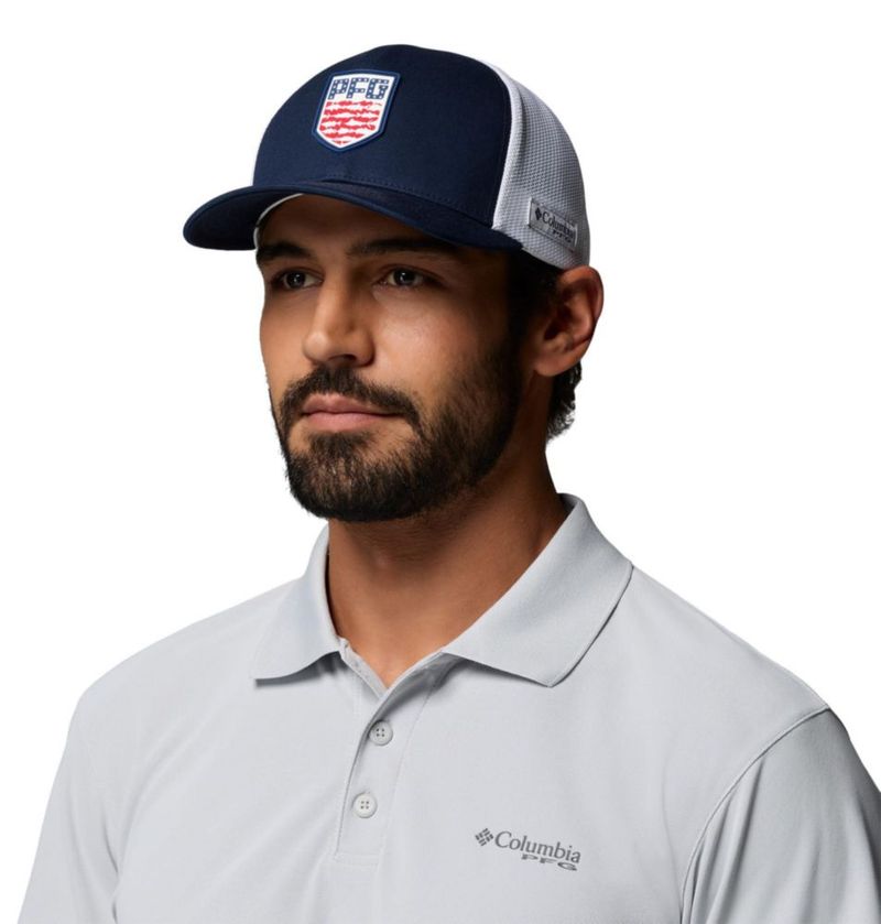Gorra Columbia PFG Mesh 3D Stretch con cierre a presión
