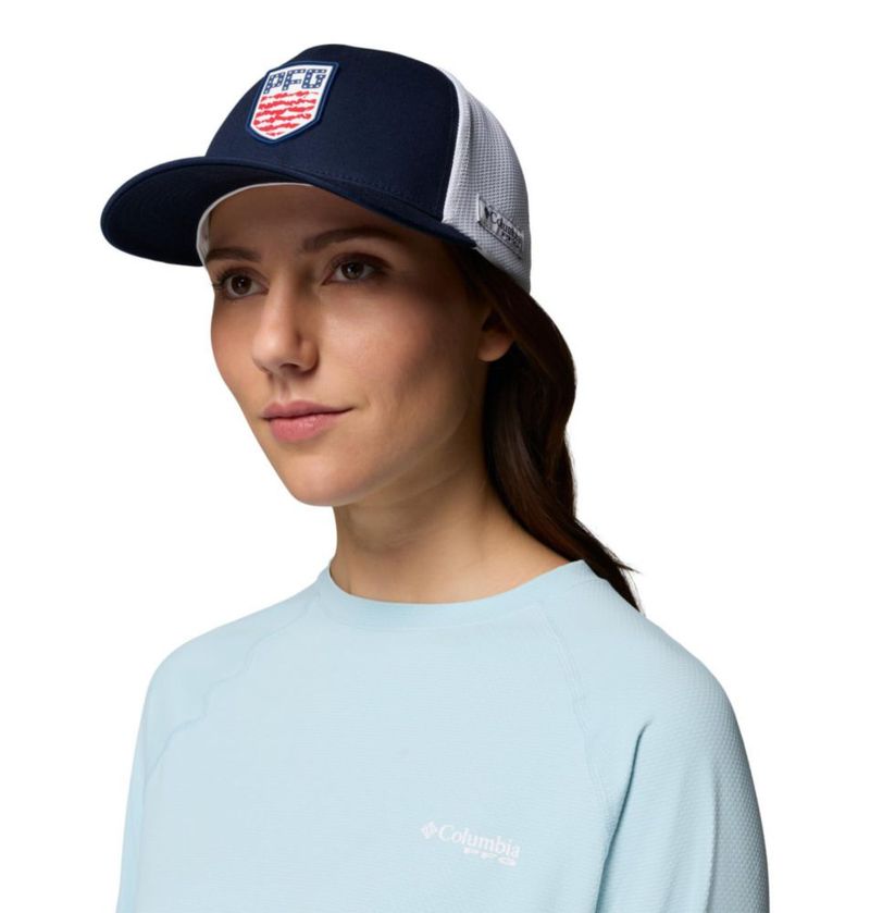 Gorra Columbia PFG Mesh 3D Stretch con cierre a presión