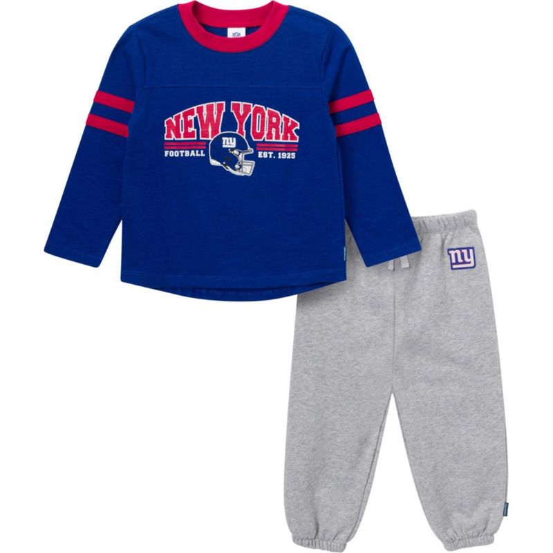 Conjunto unisex Gerber Giants 4T para bebé y niño pequeño
