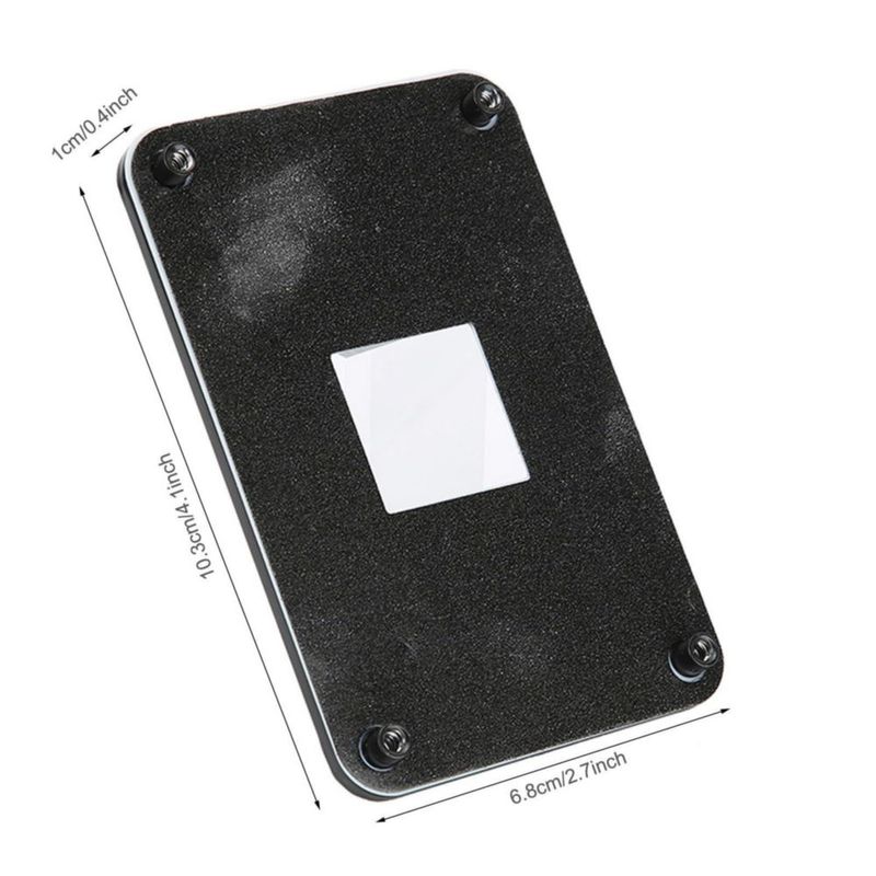 Placa trasera para CPU FOSA AM4 de hierro negro 103 × 62 cm