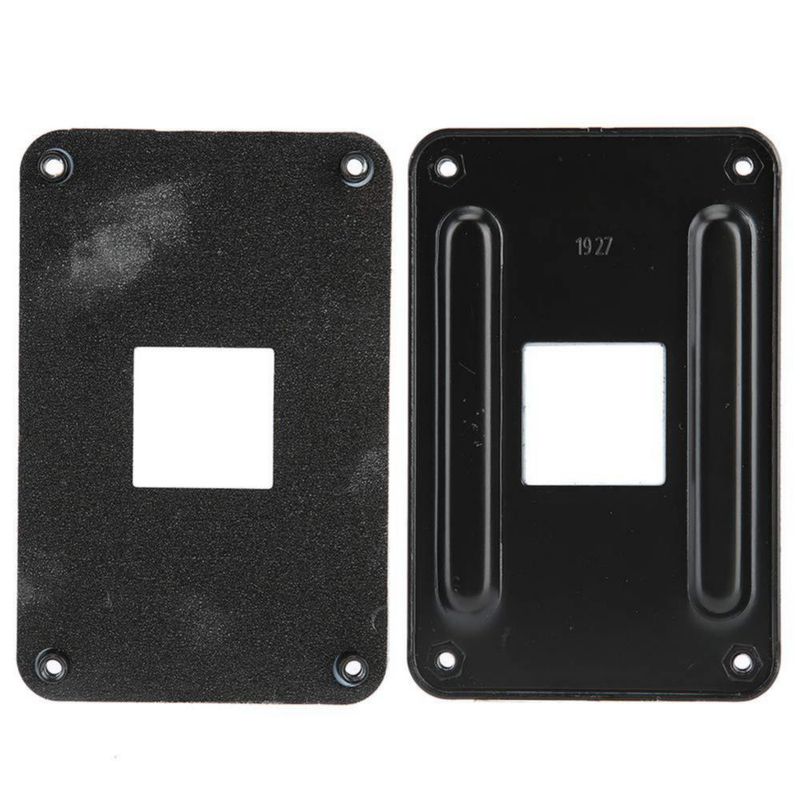 Placa trasera para CPU FOSA AM4 de hierro negro 103 × 62 cm