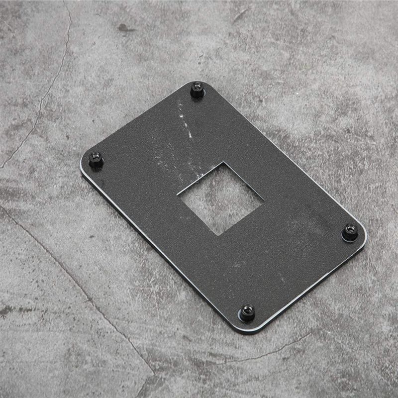 Placa trasera para CPU FOSA AM4 de hierro negro 103 × 62 cm