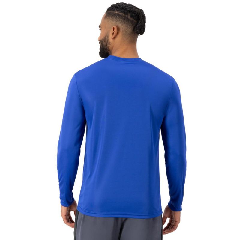 Camiseta Hanes de manga larga para hombre Cool DRI UPF 50+ - Deep Royal