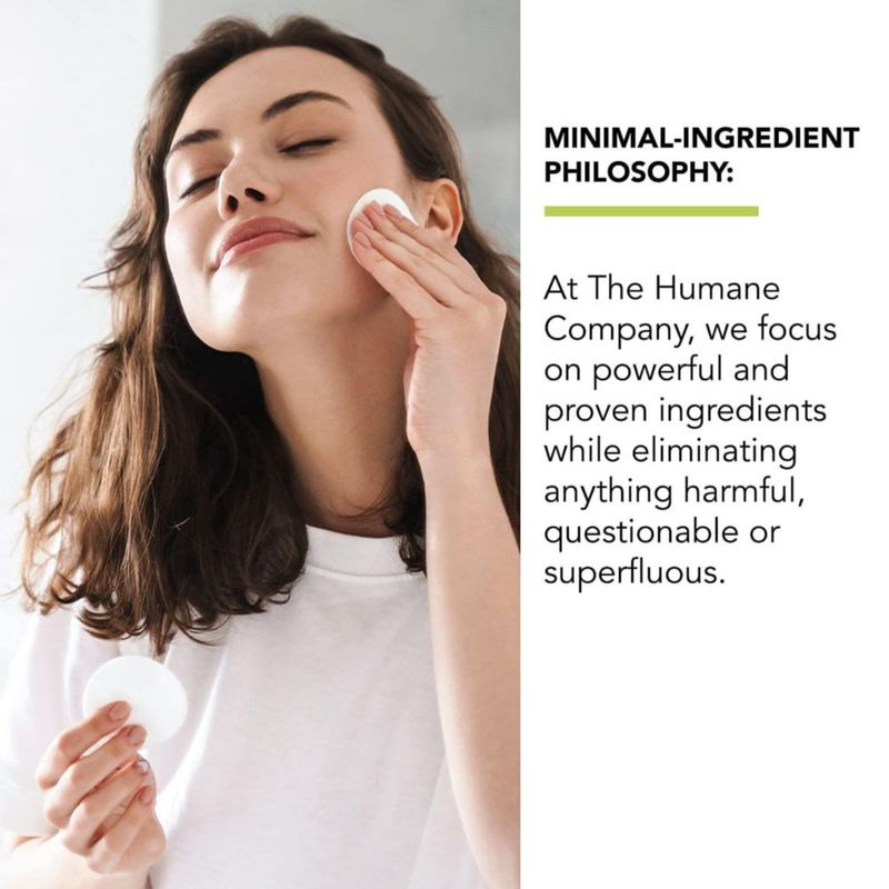 Toner Pads Humane Clarifying 2% BHA con ácido salicílico 120 ml