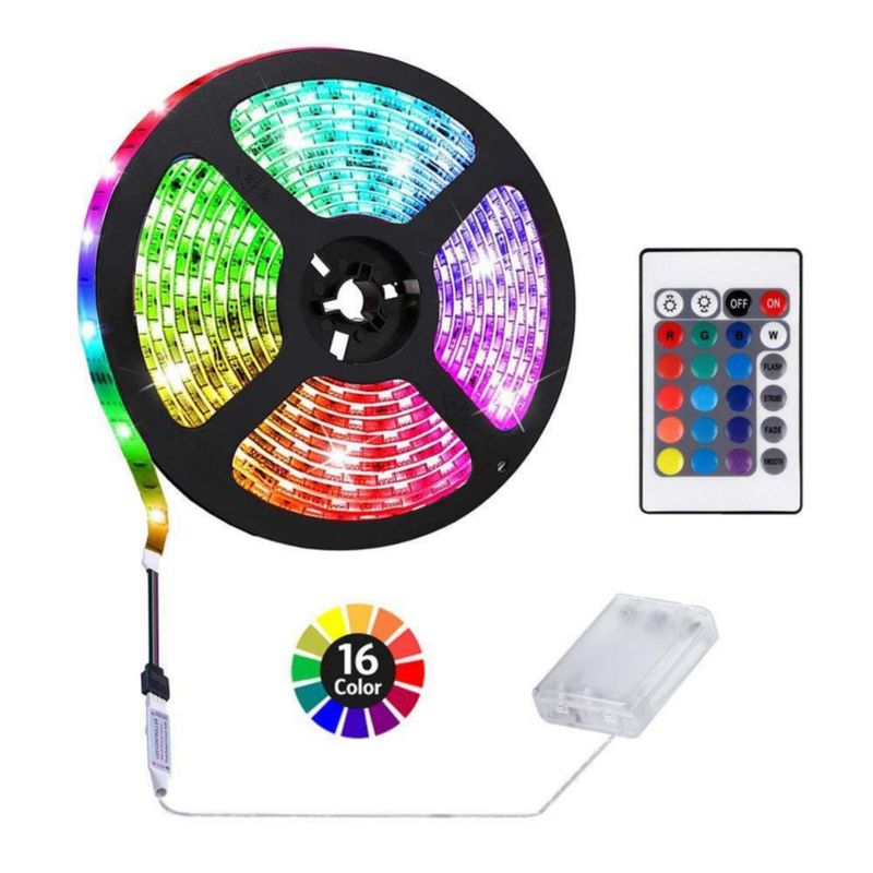 Tira LED HIKENRI 1M RGB con control remoto